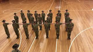 Barker Cadets Drill Squad CAS Performance 2021 [upl. by Sarita726]