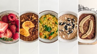 HOW TO MAKE PORRIDGE  5 Ways [upl. by Roye]