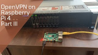 OpenVPN on Raspberry Pi 4  Run Setup and Connect iPhone 33 [upl. by Ahtnahc]