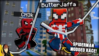 The quotULTIMATEquot Spiderman Mod  Minecraft Legends v713  Modded Race [upl. by Lizned]