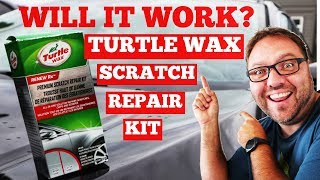 Turtle Wax Scratch Repair Kit Review  Does it Work [upl. by Mcnair231]