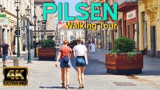 🇨🇿 Pilsen  Czech Republic  4K Walking Tour [upl. by Amo760]