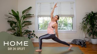 Home  Day 24  Uplift  30 Days of Yoga [upl. by Mita]