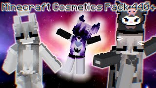 440 SKINS  Minecraft HD Cosmetics Pack [upl. by Stambaugh470]