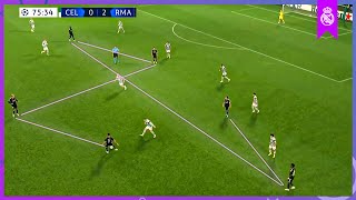 BEAUTIFUL TEAM GOAL by Hazard  Celtic  Real Madrid [upl. by Folsom]