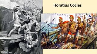 Roman History Horatius Cocles In English [upl. by Fabiola26]