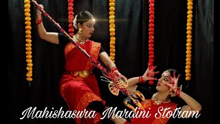 Aigiri Nandini  Mahishasura Mardini  Devi Stotram  AATwins Nrityanakshatras [upl. by Haik]