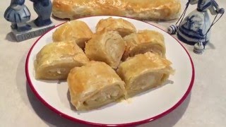 Ericas Easy Dutch quotBanketstaafquotalmond filled pastry [upl. by Gonta]