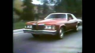 76 Pontiac Grand Prix Commercial 1975 [upl. by Py]