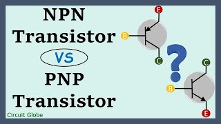 NPN Vs PNP Transistor Definition and Differences with Comparison Chart [upl. by Kinnie]