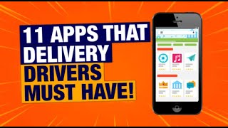 11 Apps That Delivery Drivers Must Have In 2021 Uber Eats Doordash Instacart [upl. by Gytle]