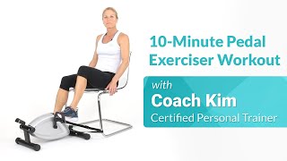 10Minute Pedal Exerciser Workout [upl. by Jenilee]