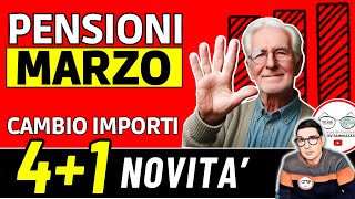 ✅ PENSIONI MARZO 2024 le 5 Novità IN ARRIVO ➡ NUOVI IMPORTI TAGLIO IRPEF AUMENTI CONGUAGLI ARRETRATI [upl. by Cheatham]