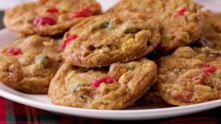 Fruit Cake Cookies  Betty Crocker Recipe [upl. by Norse]