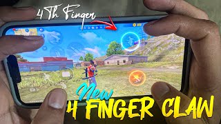 My New Hud  4 Finger Setup 🔥 Free Fire Max [upl. by Marcia308]