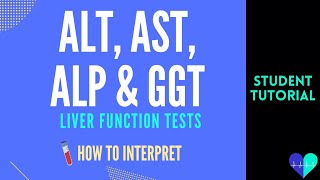 ALT AST ALP amp GGT Liver Function Tests  How to Interpret [upl. by Eddi987]