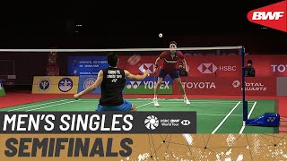 TOYOTA Thailand Open  Day 5 Viktor Axelsen DEN 4 vs Chou Tien Chen TPE 2 [upl. by Ayotaj]