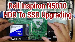 Dell Inspiron N5010 SSD Upgrade  How To Install SSD In Dell Inspiron N5010 [upl. by Asfah]