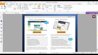 Editing with Foxit PDF Reader [upl. by Edin438]