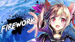 Nightcore  Firework  Lyrics [upl. by Aisor410]