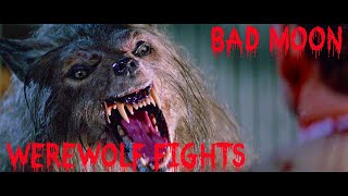 All werewolf fights  best scenes  Bad Moon HD [upl. by Ruhl611]