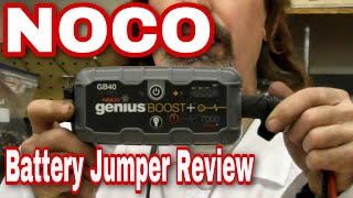 NOCO GB40 Battery Jumper Review [upl. by Sirtimed128]