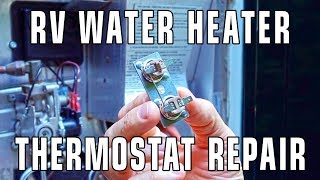 How To Replace an RV Water Heater Thermostat [upl. by Noman303]