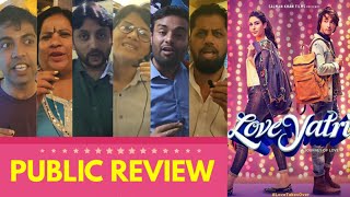 LoveYatri PUBLIC REVIEW  Aayush Sharma Warina Hussain  Salman Khan Film  Loveratri Review [upl. by Laden]