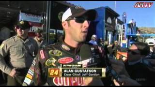 Jeff Gordon Wrecks Clint Bowyer  Phoenix 2012 Fight and Interviews Included [upl. by Aisek]