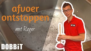 Afvoeren ontstoppen met Roger [upl. by Enyallij]