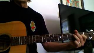 Guitar Corner by Randy My Back Pages Byrds vers example strum [upl. by Elletnohs]