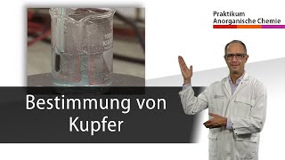 Bestimmung von Kupfer  Praktikum Anorganische Chemie [upl. by Felise]