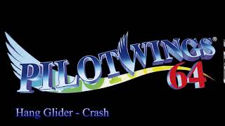 Pilotwings 64 Hang Glider  Crash [upl. by Aranat966]