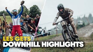 Why Biking in France is the Best  Downhill MTB Highlights from Les Gets [upl. by Accebar]