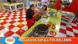 Zapallitos rellenos con carne picada y salsa blanca [upl. by Andreana]