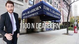 Gold Coast Chicago Apartment Tour  Vintage Apartments  1100 N Dearborn [upl. by Stanton3]