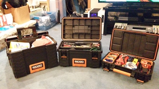 Ridgid Portable Modular Tool Box System [upl. by Lody]