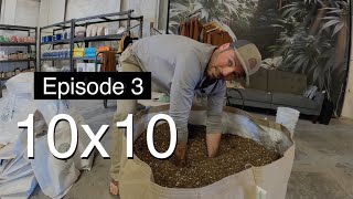 BuildASoil HOW TO MAKE SOIL 10x10 Episode 3 [upl. by Ahtram370]