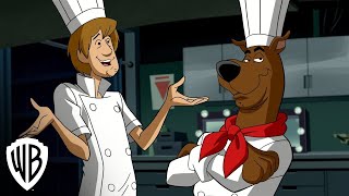 ScoobyDoo and the Gourmet Ghost  quotKnock Knockquot Scene  Warner Bros Entertainment [upl. by Atiuqrehs780]