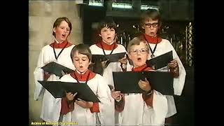 TV “A Ceremony of Carols” Britten Christ Church Oxford 1982 Francis Grier [upl. by Raual]