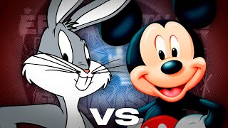 Mickey Mouse vs Bugs Bunny Épicas Batallas de Rap del Frikismo S2  Keyblade [upl. by Saxon]