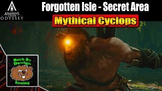 Assassins Creed Odyssey  How to get inside the Forgotten Isle Secret Area [upl. by Idel]