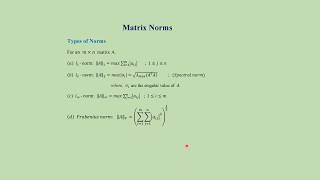 Matrix Norms L1 L2 L ∞ and Frobenius norm explained with examples [upl. by Eduino]