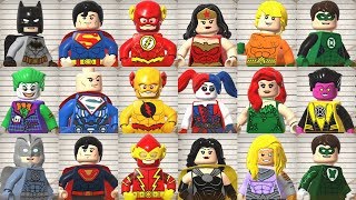 LEGO DC Super Villains  All Characters Unlocked  Showcased [upl. by Aneerol]