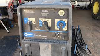 Miller Bobcat 250 Welder Generator [upl. by Fachan]