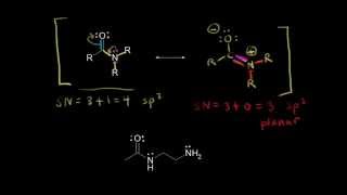 Resonance structures and hybridization  Organic chemistry  Khan Academy [upl. by Zeni]