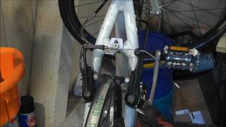 Fahrradbremsen einstellen VBrakes [upl. by Aldis993]