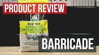 Barricade PreEmergent Herbicide Product Review [upl. by Gareri512]