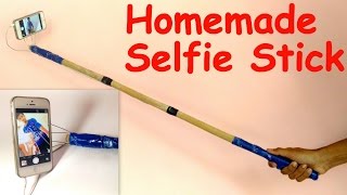 How to Make a SELFIE STICK at HOME [upl. by Frederiksen]