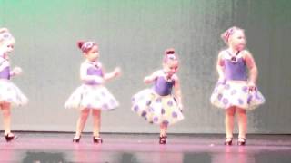 Jasellas First Dance Recital  Tap Routine [upl. by Bartlet]